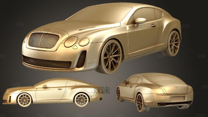 Bentley stl model for CNC